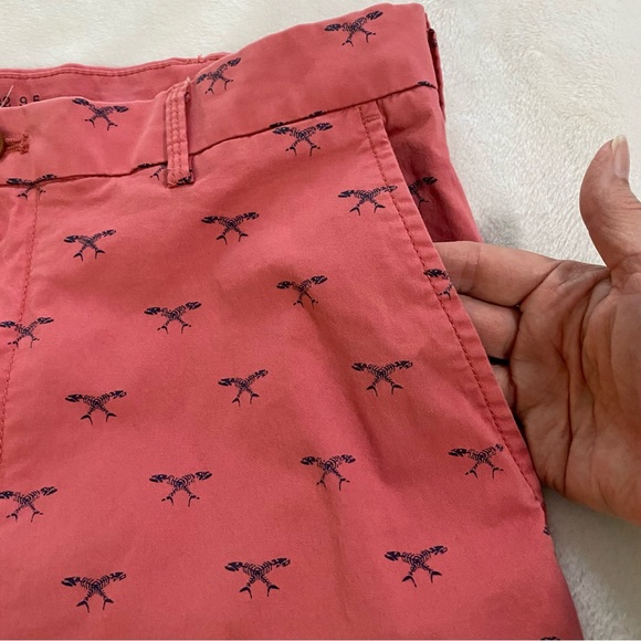 IZOD Mens Saltwater Stretch Coral Shorts Size 32 - Picture 4 of 8